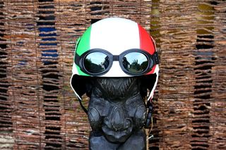 Italy Club Retro Pilot Helmet 1932 flag-thumb-34