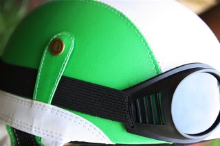 Italy Club Retro Pilot Helmet 1932 flag-thumb-15