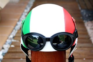 Italy Club Retro Pilot Helmet 1932 flag-thumb-23