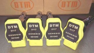 DTM GENESIS YELLOW COILS AUDI A4 B6 - B7 1,8 20VT  DTM-051040