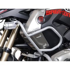 Άνω προστατευτικά κάγκελα SW-Motech BMW για R 1200 GS 08-12 ασημί 