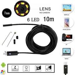 Android PC HD Endoscope Waterproof Snake Borescope USB Camera