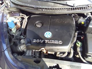 VW NEW BEΕTLE 1.8T AWU ΜΕ ΑΥΤΟΜΑΤΟ ΣΑΣΜΑΝ ΓΙΑ ΜΕΤΑΤΡΟΠΗ ΜΕ 125.000 ΧΛΜ ΑΝΤΑΛΛΑΚΤΙΚΑ ΔΙΑΦΟΡΑ ΚΑΡΟΤΣΑΣ, 2 ΖΑΝΤΟΛΑΣΤΙΧΑ ΚΑΙ ΜΕΜΟΝΩΜΕΝΑ ΑΠΟ