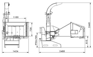 Κλαδοτεμαχιστές 2026 LINDDANA TP 200 PTO 200mm Θρυμματιστης Ξυλου-thumb-4