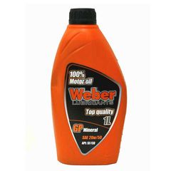 Λάδι Κινητήρα Μοτοσυκλέτας WEBER 4T 20W-50 GP SF 1ltWEB20W50SF1L
