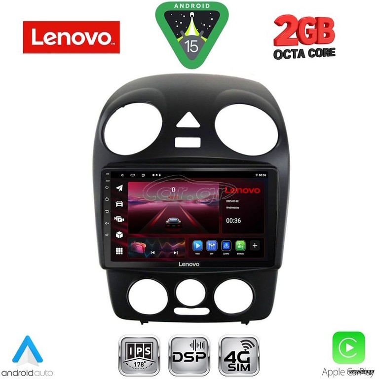LENOVO LVF 5742_CPA (9inc) MULTIMEDIA TABLET for VW BEETLE mod. 2004-2011..SoundStreet..