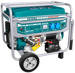 Ηλεκτρογεννήτρια βενζίνης TOTAL TP155001 5000W 230V 50Hz 95dB με δοχείο καυσίμου 25Lit