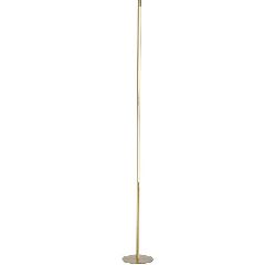 Επιδαπέδιο LED φωτιστικό AVENUE 18W θερμό φως 3000k 920lm ορειχάλκινο αλουμινίου D18xd1,8xh146cm