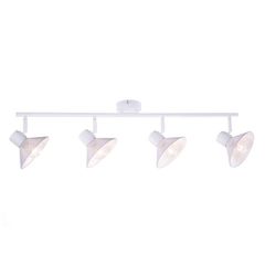 Φωτιστικό οροφής PALOMA 4xΕ14 λευκό μεταλλικό 75x13x19cm εσωτερικού χώρου IP20