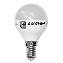 Λάμπα led G45 σφαιρική E14 Φ45mm 6W 230V ντιμαριζόμενη 3000k θερμό λευκό φως 450Lm Economy
