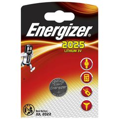 Μπαταρία λιθίου 1 τεμάχιο ENERGIZER CR2025 3V 163mAh ηλεκτρονικών συσκεύων
