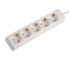 Πολύπριζο 5 θέσεων 16A με καλώδιο διατομής 3x1,5mm 5m με γείωση