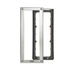Πλαίσιο 3 θέσεων URMET 1158/63 για μπουτονιέρα Sinthesi Steel 299 x 125 mm