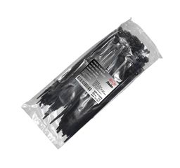 Δεματικά καλωδίων 300x7.6mm μαύρα με προστασία (UV) από τον ήλιο & τις καιρικές συνθήκες