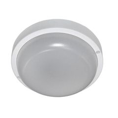 Led πλαφονιέρα στρογγυλή 12W 230V 4000k ενδιάμεσο φως 960lm με κάλυμμα ματ πολυκαρμπονάτ IP54