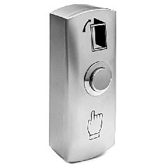 Μπουτόν SECUKEY SCK-CBUTTON5 3Α ασημί απο ανοξείδωτο ατσάλι για εξωτερική τοποθέτηση