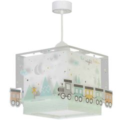 Παιδικό κρεμαστό φωτιστικό οροφής The Night Train με κιτ ανάρτησης για λαμπτήρες με ντουί Ε27