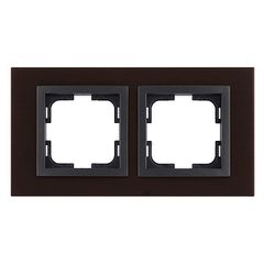 Πλαίσιο διπλό βέγγε Mono Electric Style Wood οριζόντιας και κάθετης τοποθέτησης