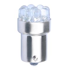 M-Tech R10W-BA15s 9 Flux 5mm Yellow 12V 2τμχ Blister