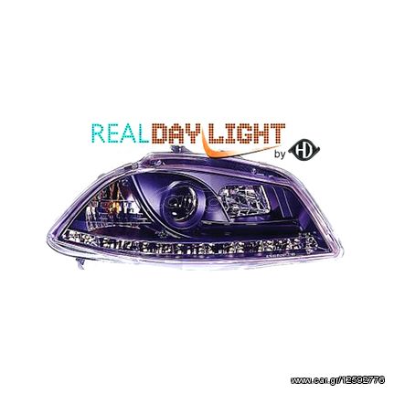 Diederichs Εμπρόσθια Φανάρια Daylight Black για Seat Ibiza 6L