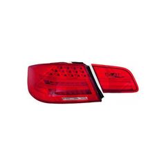 Πισινά Φανάρια Diederichs Bmw Σειρα 3 E92/93 06-09 Coupe RED+LED