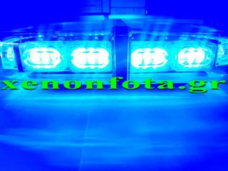 Φάρος LED 12V-24V 108 Watt Μπλε φωτισμός Νέας Τεχνολογίας Led....Sound☆Street....