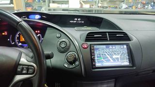 Honda civic, τοποθετηση οθονης Target Acoustics  Android 11 2g ram  by dousissound