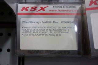 KSX Κιτ ρουλεμάν   πίσω τροχού KX 125/250 86-96 KDX KLX 200-650 KX500 86-93