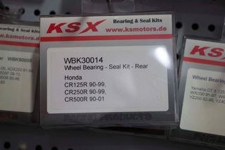 KSX Κιτ ρουλεμάν πίσω τροχού Honda CR 125/250 90-99 CR500 90-01