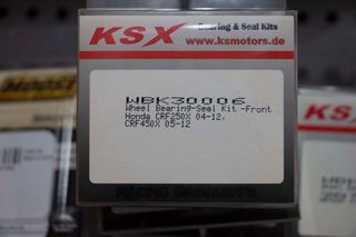 KSX Κιτ ρουλεμάν  μπροστινού τροχού Honda CRF250X 04-13 CRF450X 05-14