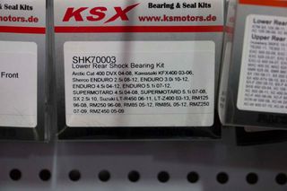 KSX κιτ ρουλεμάν κάτω ανάρτησης RMZ250 07-08, RMZ450 05-09, RM 125/250 96-08, RM85 05-