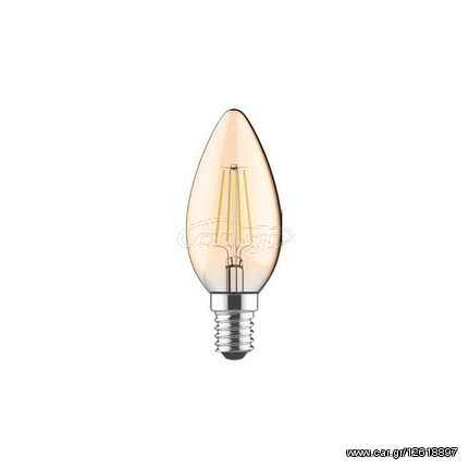 Step Dimmable Μελί Λαμπτήρας Led Filament 5W Σε Θερμό Λευκό Φώς (2700K) Κερί Ε14 Diolamp - Θερμό (2000-3500Κ)