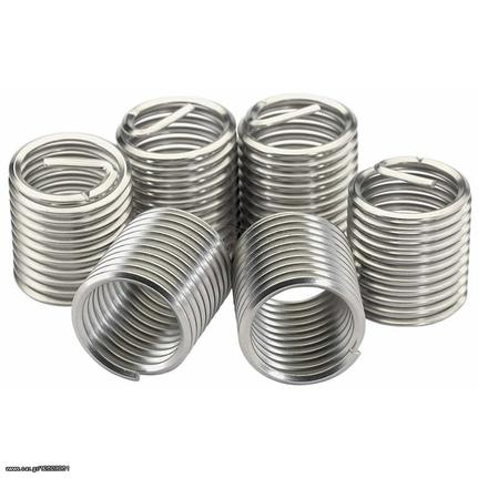 Σπειρώματα επιδιορθωτές V-COIL VOLKEL Γερμανίας (ψιλό σπείρωμα 2.0 D)