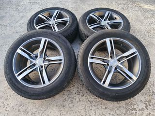 Ζαντες 15αρες (4x100) League με λαστιχα 195/60/15