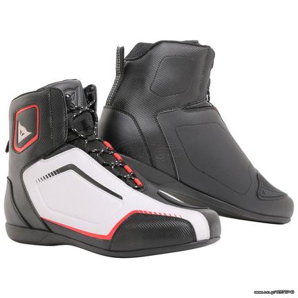 Dainese Raptors Shoes Black/Fluo/Red