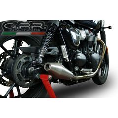 Gpr Vintage Cone Inox Εξάτμιση Ολόσωμη Yamaha XSR 700 2015 - 2020 Euro3