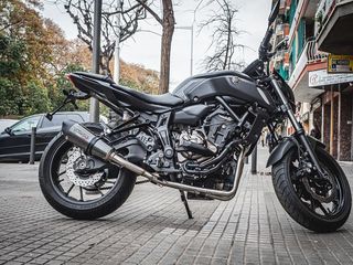 Gpr Ολόσωμη Εξάτμιση Gpe Anniversary Poppy Carbon Look Yamaha MT 07 2014 - 2016 Euro3