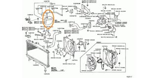 ΔΟΧΕΙΟ ΥΠΕΡΧΕΙΛΙΣΗΣ TOYOTA CARINA E 1.6cc 4A-FE 92-97