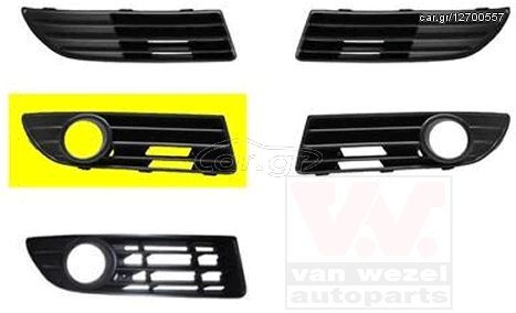 Δίχτυ Προφυλακτήρα VW POLO Hatchback / 3dr 2005 - 2009 ( 9N3 ) 1.0  ( ARA  ) (79 hp ) Βενζίνη #031904811