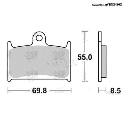 ΤΑΚΑΚΙΑ BRK 707 SM1 (FA145,220,236,P50,183,189) SUZUKI GSX R 750, YAMAHA FZR 750 (F) - (ΙΤΑ)