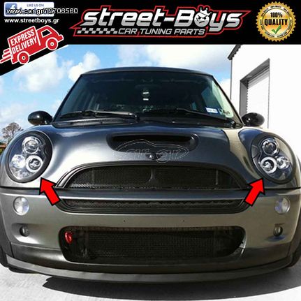 ΦΑΝΑΡΙΑ ΕΜΠΡΟΣ [ANGEL EYES] MINI COOPER R50/R52/R53 (2001-2004) |  StreetBoys - Car Tuning Shop