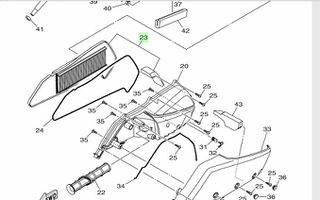 Φίλτρο αέρα γνήσιο YAMAHA X-MAX 300 B74-WE445-00
