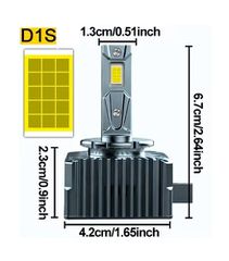 Λάμπα LED D1S CARLED 6000K 35W Κωδικός CARLED D1S....SoundStreet....