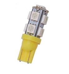 Led T10 9 SMD Κωδικός t10-9-y...SoundStreet..