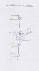 MITSUBISHI DOZER BD2G SEAL OIL VALVE CONTROL - ΤΣΙΜΟΥΧΕΣ ΧΕΙΡΗΣΤΗΡΙΟΥ ΓΝΗΣΙΕΣ ΚΟΝΤΡΟΛ ΓΙΑ MITSUBISHI BD2G-thumb-4