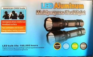 Φακοί LED χειρός αλουμινίου