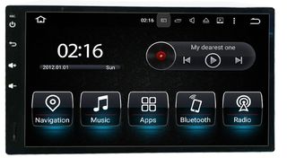 LM DIGITAL LM G808  Android 7.1 Οθόνη Αυτοκινήτου με 2Din 7" Radio-mp3-Usb-Bluetooth-Navigation-GPS (2 ΧΡΟΝΙΑ ΕΓΓΥΗΣΗ!!!)