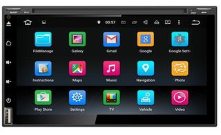 LM DIGITAL LM G807  Android 7.1 Οθόνη Αυτοκινήτου με 2Din 7" Radio-DVD-mp3-Usb-Bluetooth-Navigation-GPS (2 ΧΡΟΝΙΑ ΕΓΓΥΗΣΗ!!!)