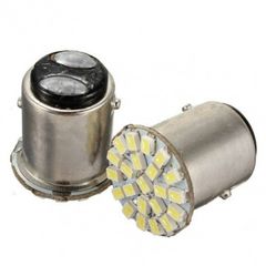 LED Διπολική BAY15D 22 SMD White....SoundStreet....