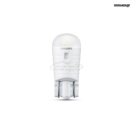 LED Philips Ultinon PRO3000 T10 W5W 12V Λευκό ψυχρό φως Κωδικός XF402 ΤΙΜΗ ΖΕΥΓΟΥΣ....SoundStreet....